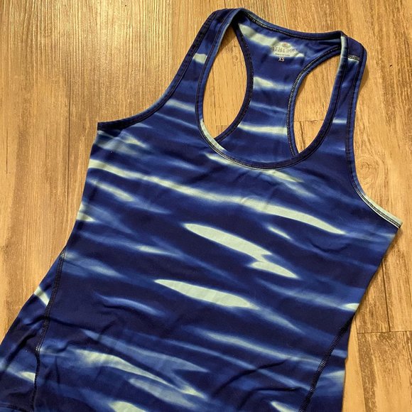 Athleta Tops - Athleta Blue Patterned Tank